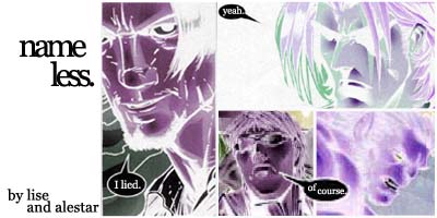 the nameless series, by lise and alestar.